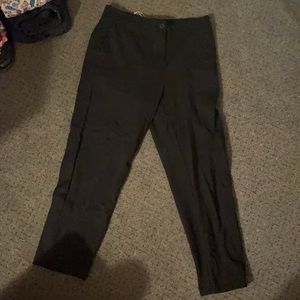 Eileen fisher trousers, small, black